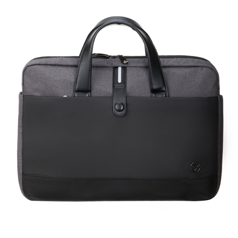 Сумка для ноутбука TORBER ВЕКТОР 14.1'', чёрный/серый, нейлон, 40 x 5 x 28 см, 5л