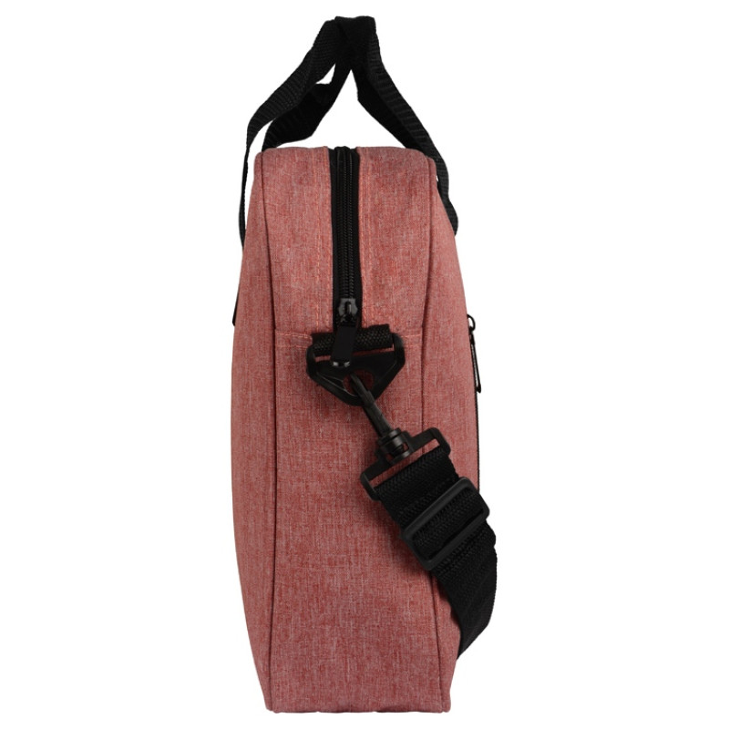 Сумка для ноутбука Wing с вертикальным наружным карманом, красный (Р)