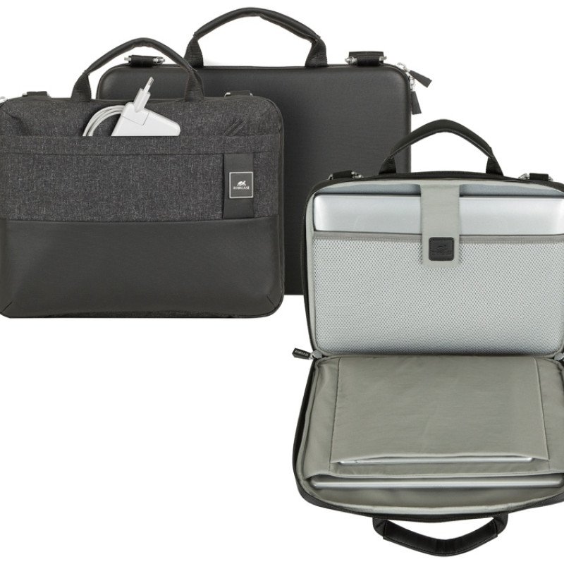 Сумка для MacBook Pro и Ultrabook 13.3" 8823, черный меланж