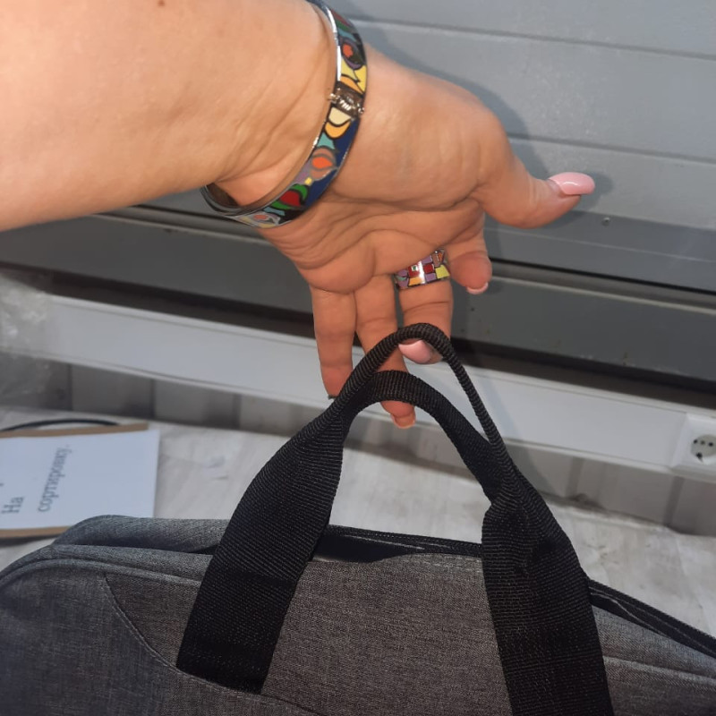 Сумка для ноутбука Wing с вертикальным наружным карманом, зеленый (Р)