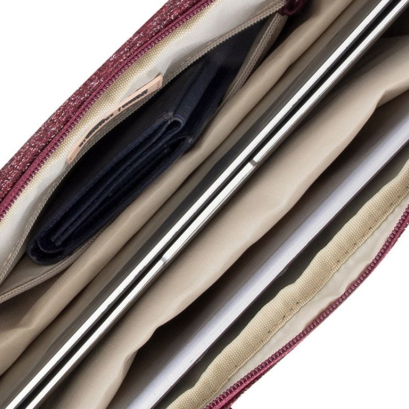 RIVACASE 7921 burgundy red сумка для ноутбука 14"