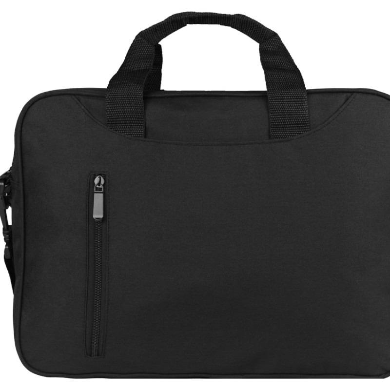 Сумка для ноутбука Wing с вертикальным наружным карманом, черный (Р) Сумка для ноутбука Wing с вертикальным наружным карманом, черный (Р)