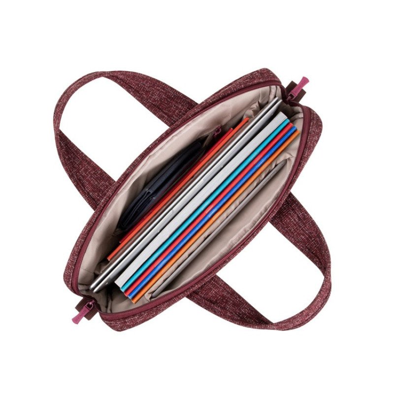 RIVACASE 7921 burgundy red сумка для ноутбука 14"