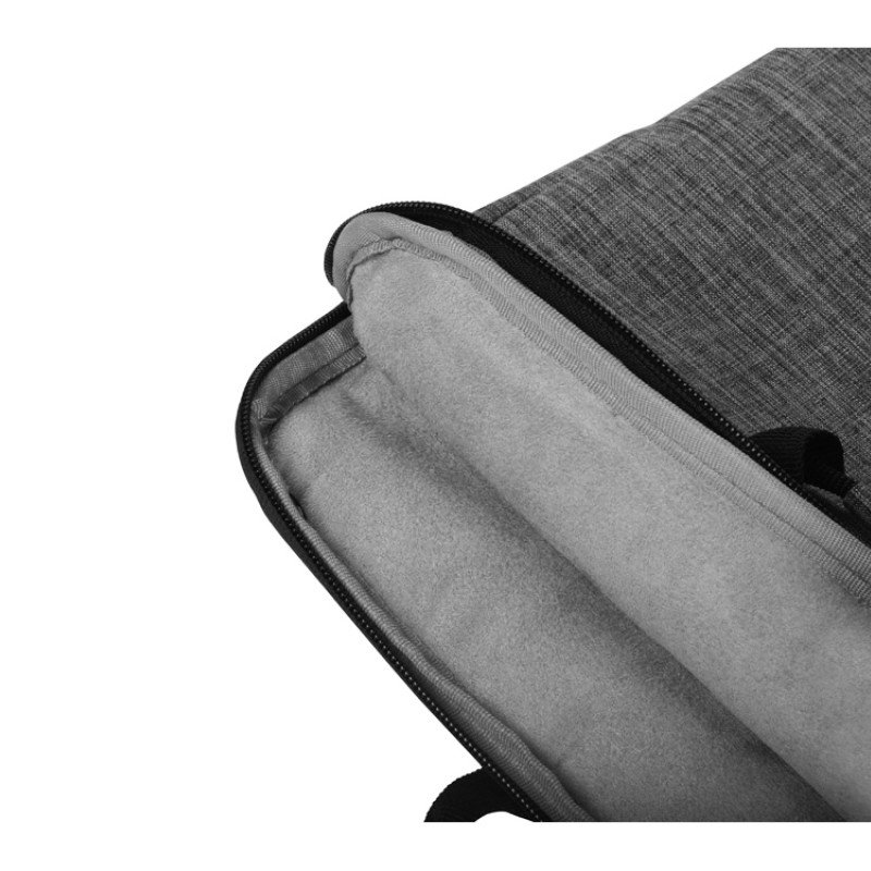 Сумка «Plush» c усиленной защитой ноутбука 15.6 '', серый