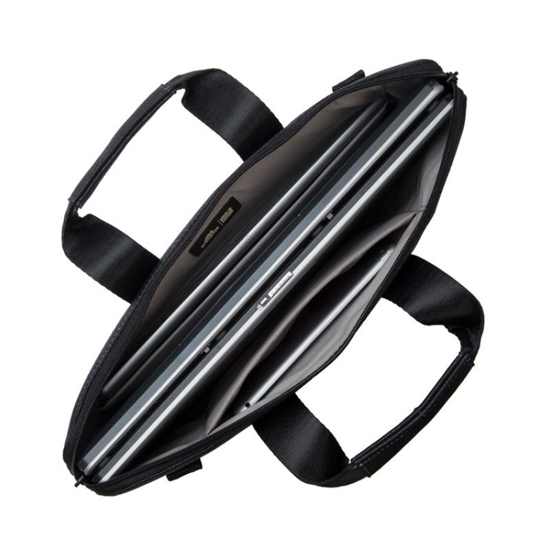 Сумка для ноутбука 15.6" из кожзама 8930, черный