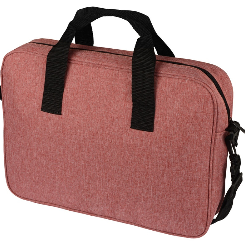 Сумка для ноутбука Wing с вертикальным наружным карманом, красный (Р)