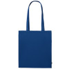 Шоппер Basio из переработанного хлопка 280 г, синий