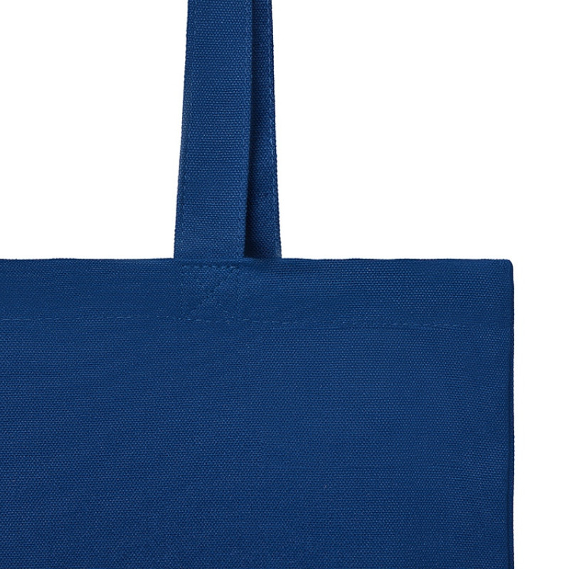 Шоппер Basio из переработанного хлопка 280 г, синий