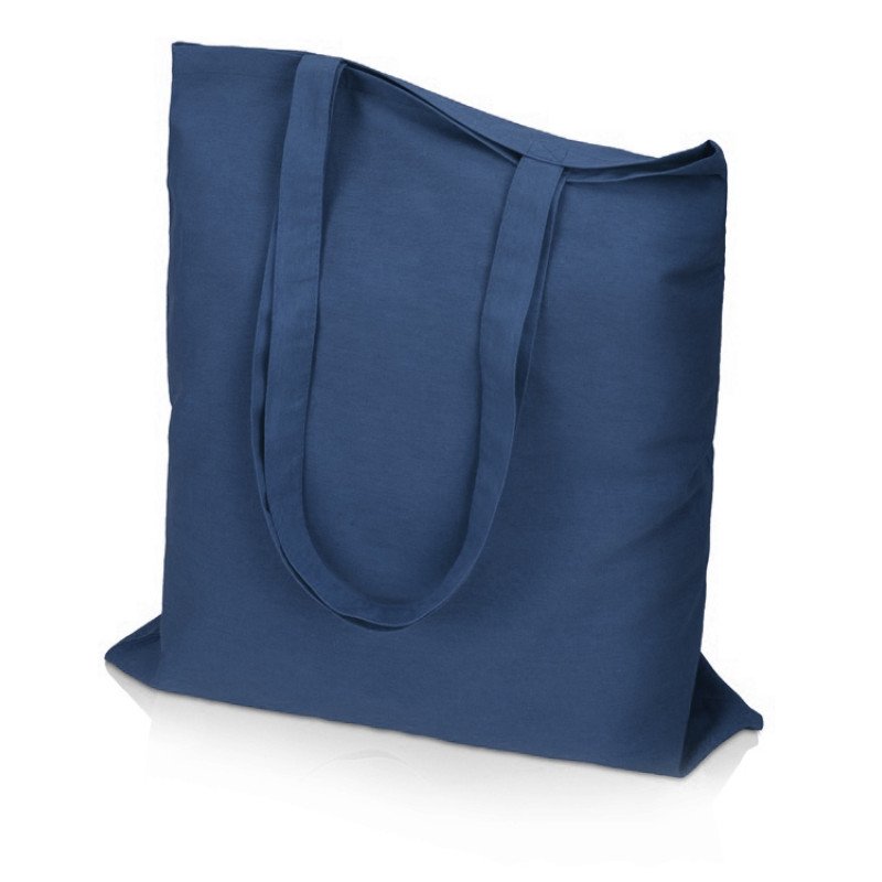 Сумка для шопинга Carryme 140 хлопковая, 140 г/м2, нейви Сумка для шопинга Carryme 140 хлопковая, 140 г/м2, нейви