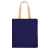 Сумка для шопинга Steady из хлопка с парусиновыми ручками, 260 г/м2, синий (P)