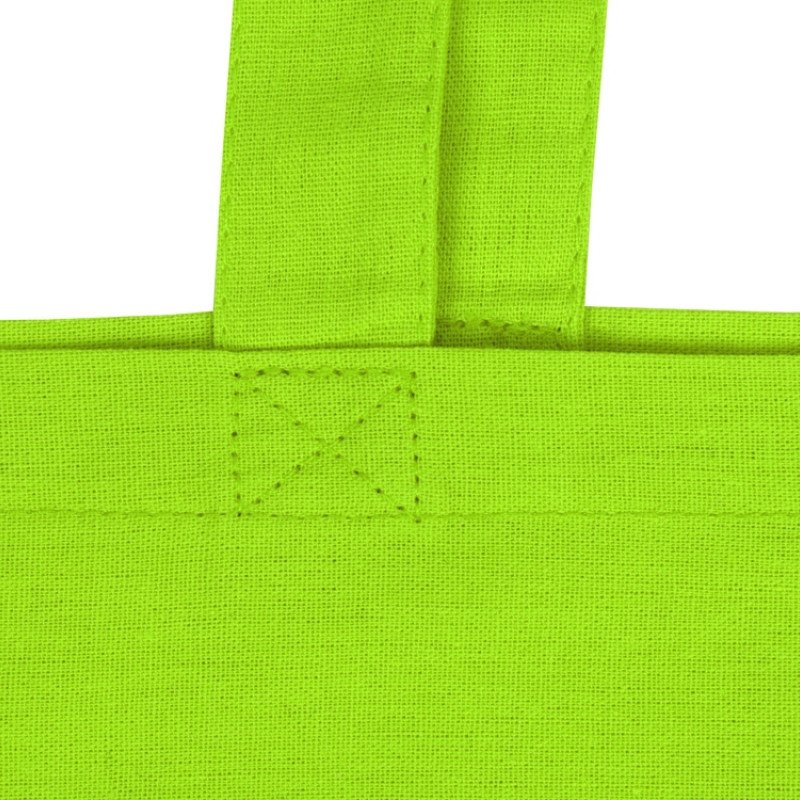 Сумка для шопинга Carryme 140 хлопковая, 140 г/м2, зеленое яблоко