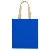 Сумка для шопинга Steady из хлопка с парусиновыми ручками, 260 г/м2, синий