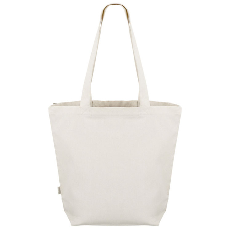 Сумка для шоппинга Cotton из переработанного хлопка 280 г, натуральный