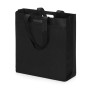 Сумка для покупок из спанбонда Ambit, 380*120*400 с ручкой 550/30 мм, черный