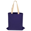 Сумка для шопинга Steady из хлопка с парусиновыми ручками, 260 г/м2, синий (P)