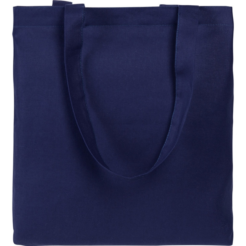 Сумка "Element" из хлопка для покупок, 180 г, темно-синий