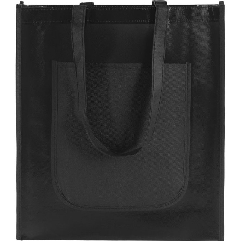 Сумка Tamy для покупок с карманом, черный