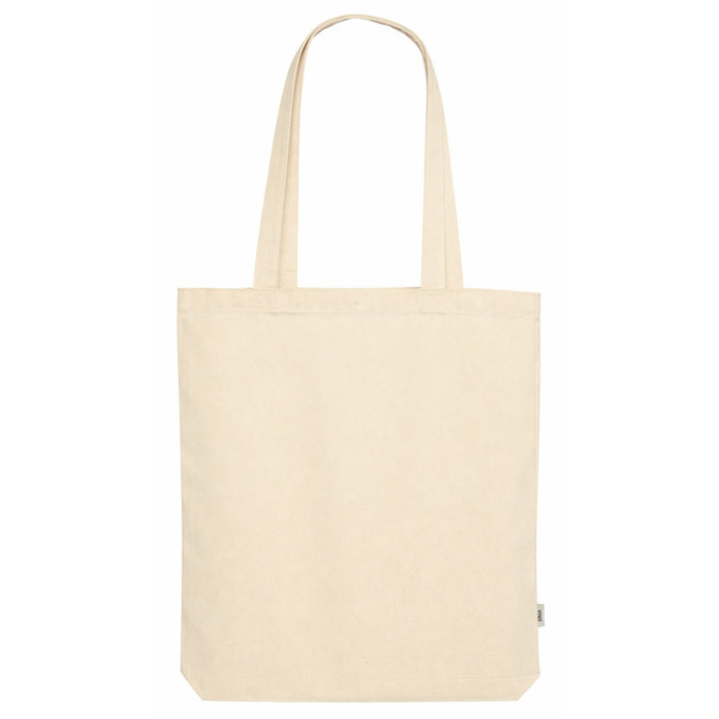 Сумка «Твил» из хлопка, 210 г/м2, натуральный