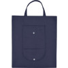 Складная сумка Plema из нетканого материала, темно-синий