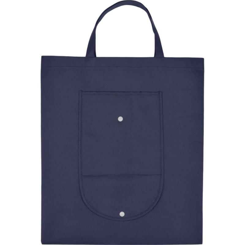 Складная сумка Plema из нетканого материала, темно-синий
