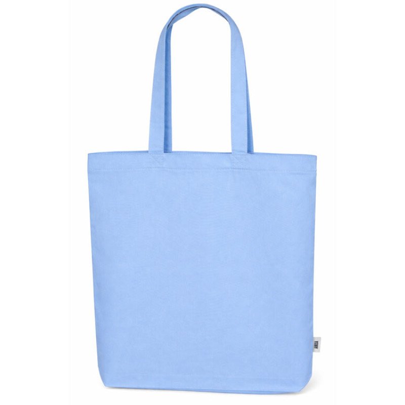 Сумка «Твил» из хлопка, 210 г/м2, голубой