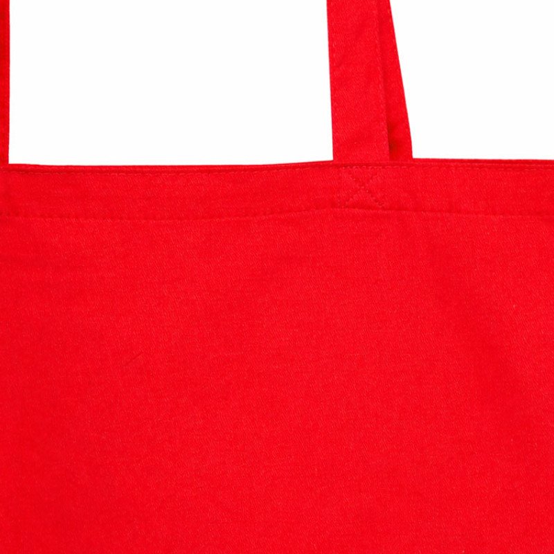 Сумка «Кэррими 180» из хлопка, 180 г/м2, красный