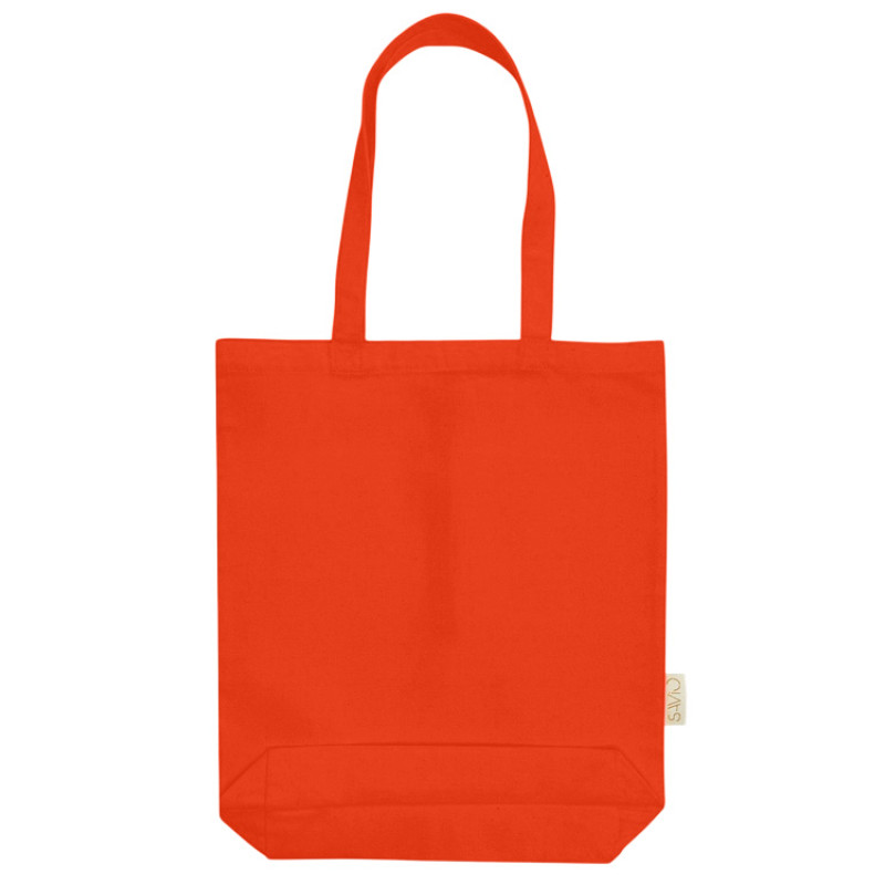 Сумка Fixy из переработанного хлопка с фиксирующей эластичной лентой, оранжевый