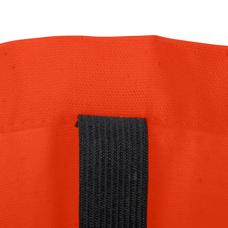 Сумка Fixy из переработанного хлопка с фиксирующей эластичной лентой, оранжевый