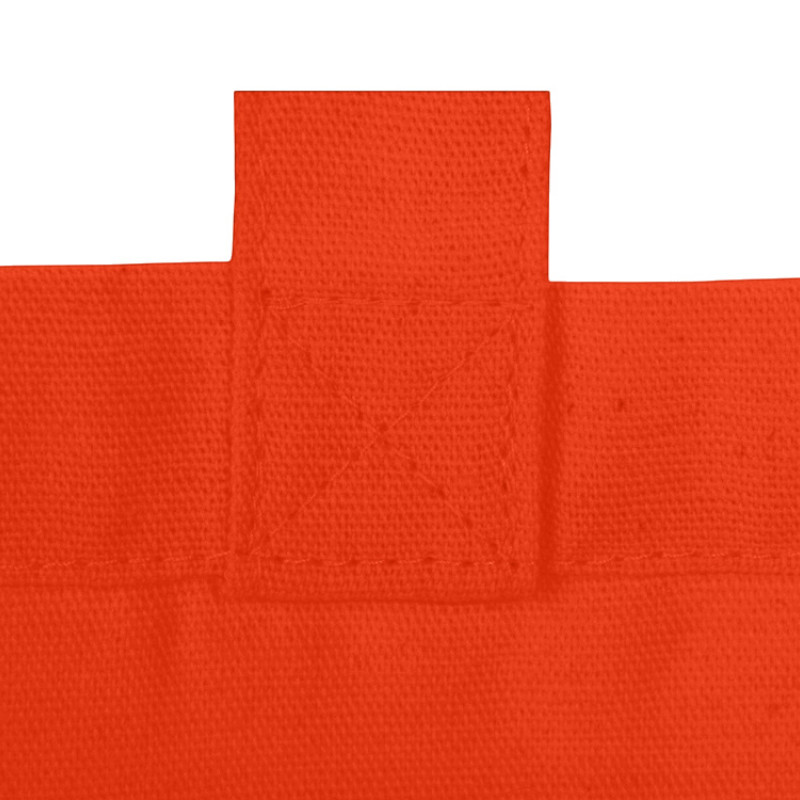 Сумка Fixy из переработанного хлопка с фиксирующей эластичной лентой, оранжевый