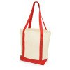 Сумка для шопинга Cotton, натуральный/красный