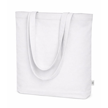Сумка «Твил» из хлопка, 210 г/м2, белый
