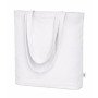 Сумка «Твил» из хлопка, 210 г/м2, белый