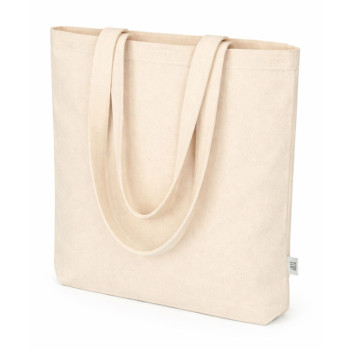 Сумка «Твил» из хлопка, 210 г/м2, натуральный