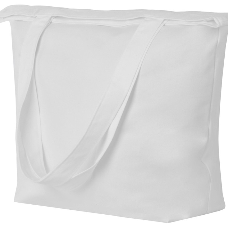 Сумка с широким дном и боками, белый