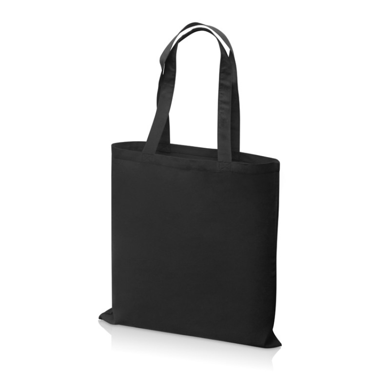 Сумка для шопинга Carryme 140 хлопковая, 140 г/м2, черный