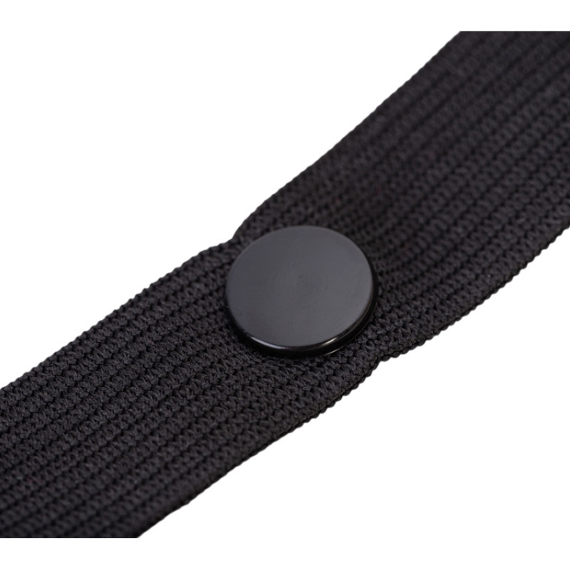 Сумка Fixy из переработанного хлопка с фиксирующей эластичной лентой, черный