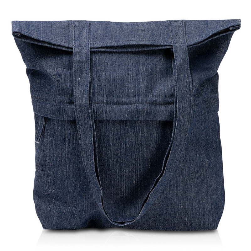 Сумка из переработанной джинсовой ткани Крик (Kirk), синий Сумка из переработанной джинсовой ткани Крик (Kirk), синий