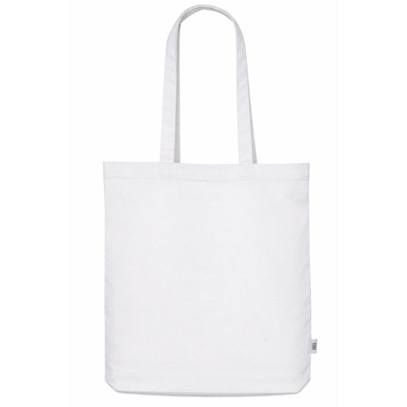 Сумка «Твил» из хлопка, 210 г/м2, белый