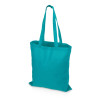 Сумка для шопинга Carryme 140 хлопковая, 140 г/м2, бирюзовый 320C NEW