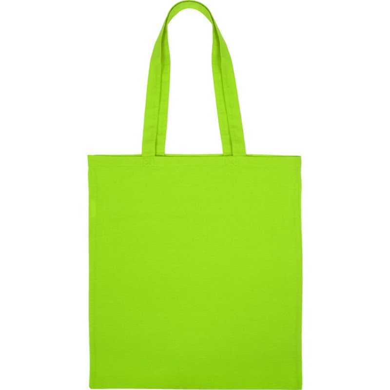 Сумка для шопинга Carryme 140 хлопковая, 140 г/м2, зеленое яблоко