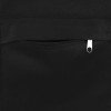 Сумка на молнии Zipper из хлопка 280 г c карманом на молнии спереди, черный Сумка на молнии Zipper из хлопка 280 г c карманом на молнии спереди, черный