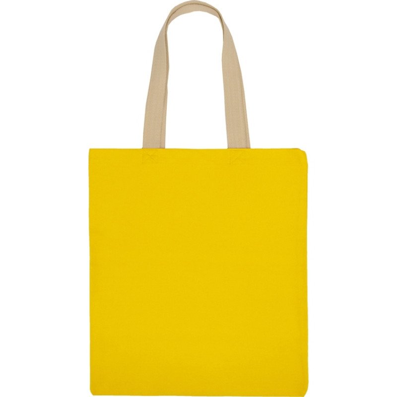 Сумка для шопинга Steady из хлопка с парусиновыми ручками, 260 г/м2, желтый Сумка для шопинга Steady из хлопка с парусиновыми ручками, 260 г/м2, желтый