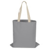 Сумка для шопинга Steady из хлопка с парусиновыми ручками, 260 г/м2, серый