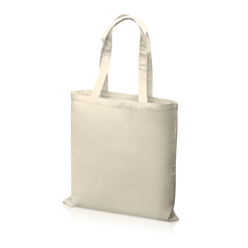 Сумка для шопинга Carryme 140 хлопковая, 140 г/м2, натуральный