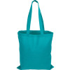 Сумка для шопинга Carryme 140 хлопковая, 140 г/м2, бирюзовый 320C NEW