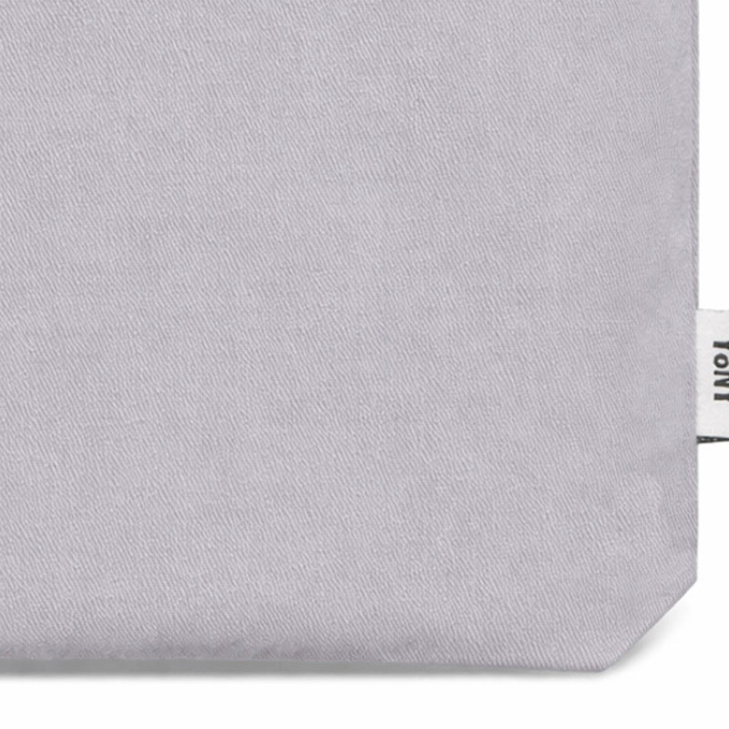 Сумка «Твил» из хлопка, 210 г/м2, серый