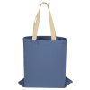Сумка для шопинга Steady из хлопка с парусиновыми ручками, 260 г/м2, голубой