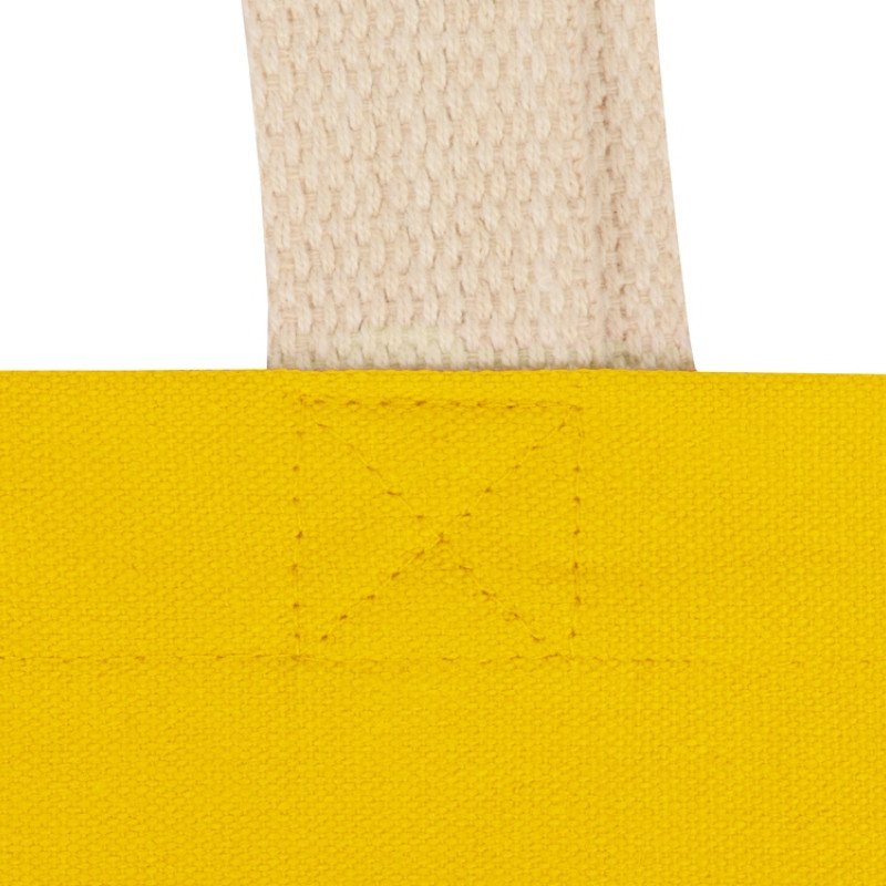 Сумка для шопинга Steady из хлопка с парусиновыми ручками, 260 г/м2, желтый Сумка для шопинга Steady из хлопка с парусиновыми ручками, 260 г/м2, желтый