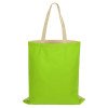 Сумка для шопинга Twin двухцветная из хлопка, 180 г/м2, зеленое яблоко/натуральный Сумка для шопинга Twin двухцветная из хлопка, 180 г/м2, зеленое яблоко/натуральный