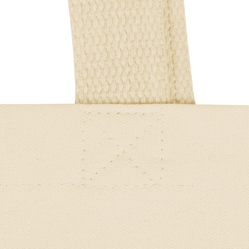 Сумка для шопинга Steady из хлопка с парусиновыми ручками, 260 г/м2, натуральный Сумка для шопинга Steady из хлопка с парусиновыми ручками, 260 г/м2, натуральный